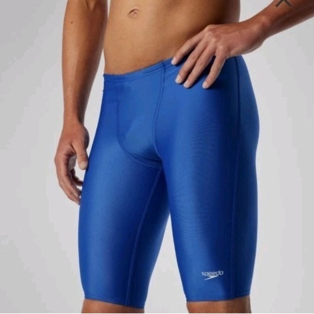 NWT Speedo Swimsuit Mens 30 Jammer ProLT Solid Team Royal Blue